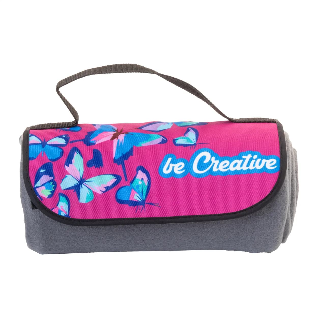 individuelle RPET Polar-Decke - Reporta - grau (-77)