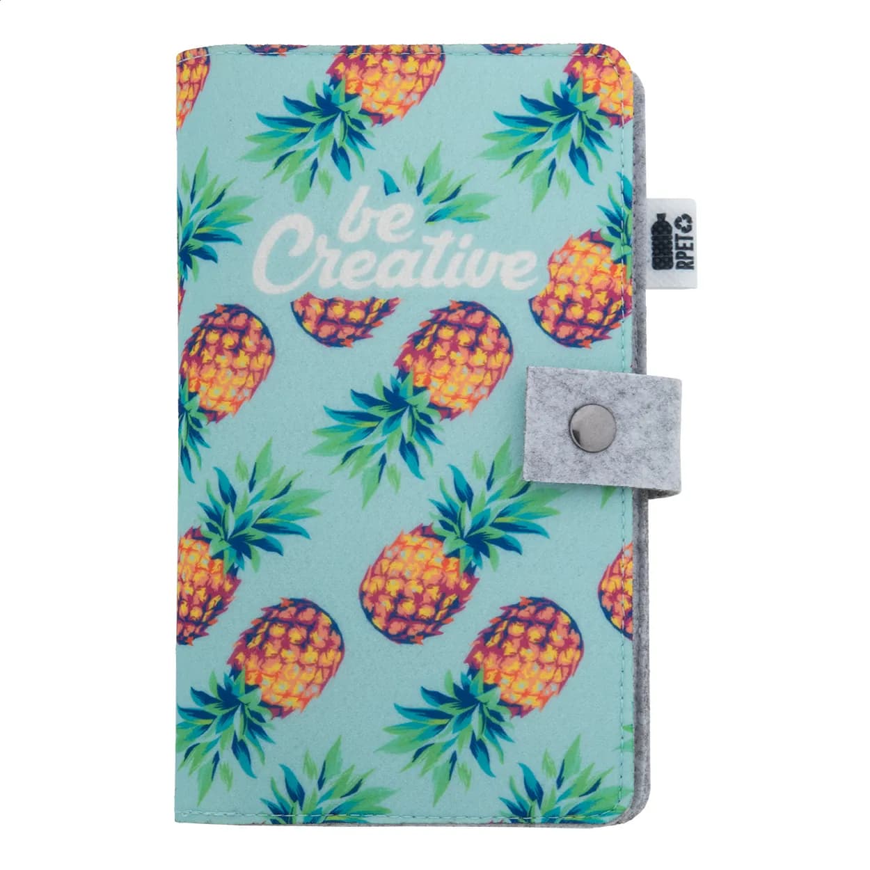 Individueller RPET Reiseorganizer - CreaFelt Journey - weiß