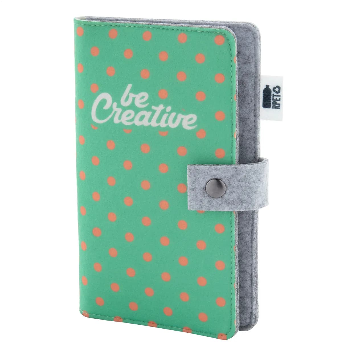 Individueller RPET Reiseorganizer - CreaFelt Journey - weiß