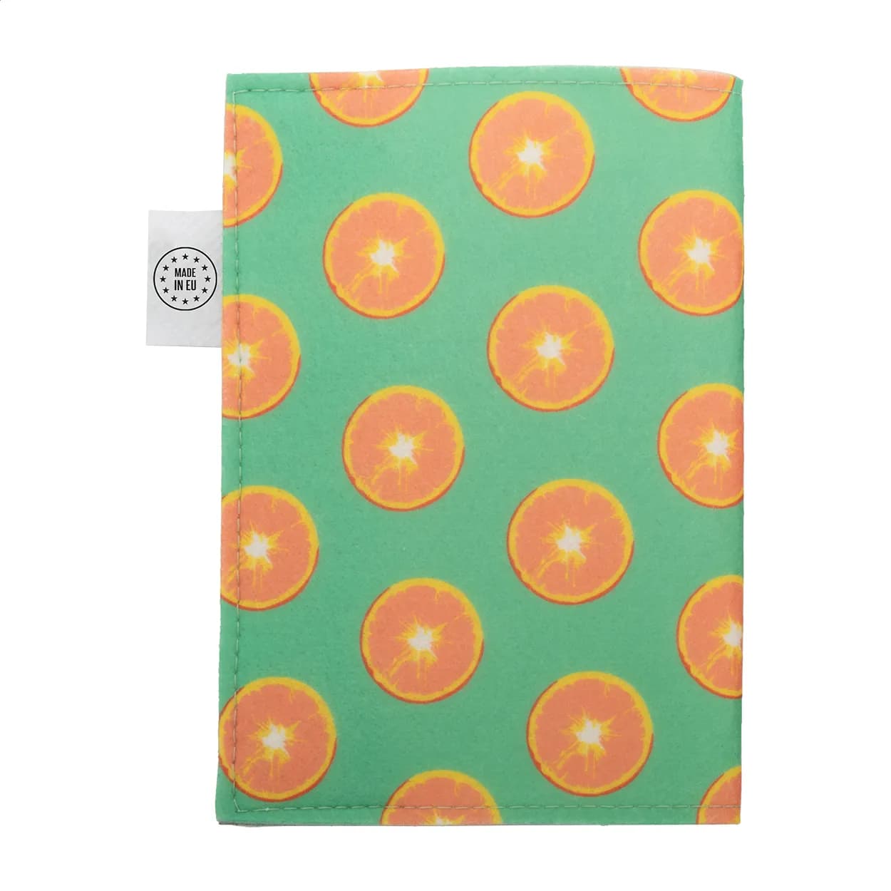 individuelle RPET Ausweishülle - CreaFelt Pass - weiß