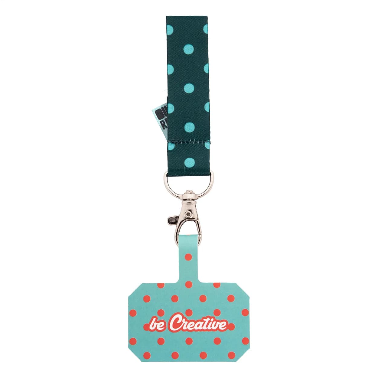 Individuelles RPET Handyhalter-Handgelenkschlaufe - SuboFob Mobile RPET - weiß