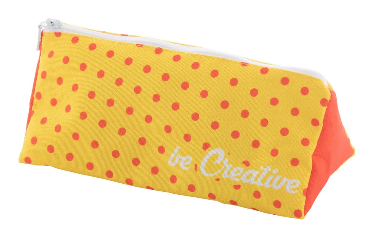 individuelle RPET Stiftetasche - Trippy - weiß (-01)