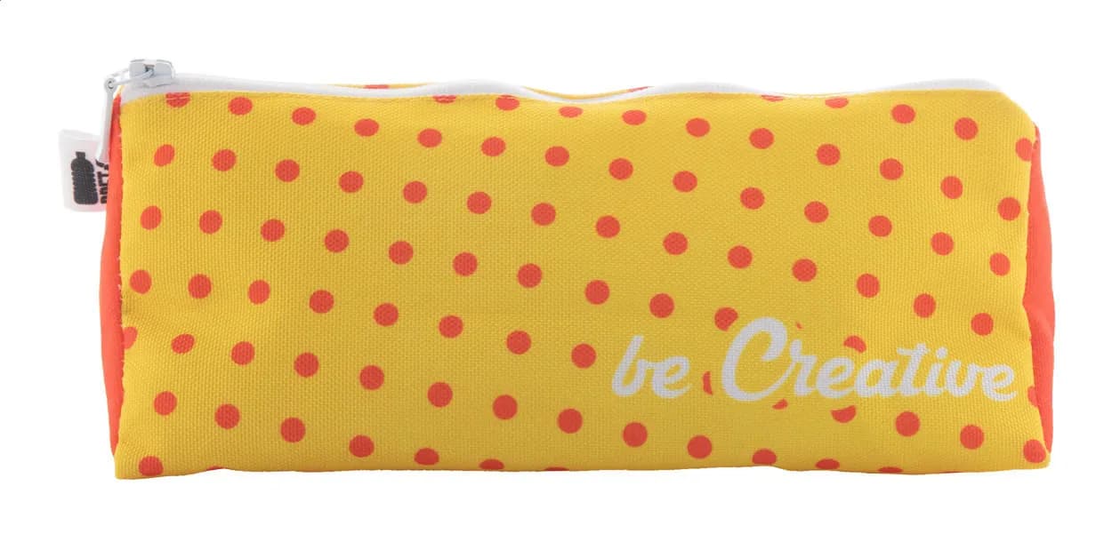 individuelle RPET Stiftetasche - Trippy - weiß (-01)