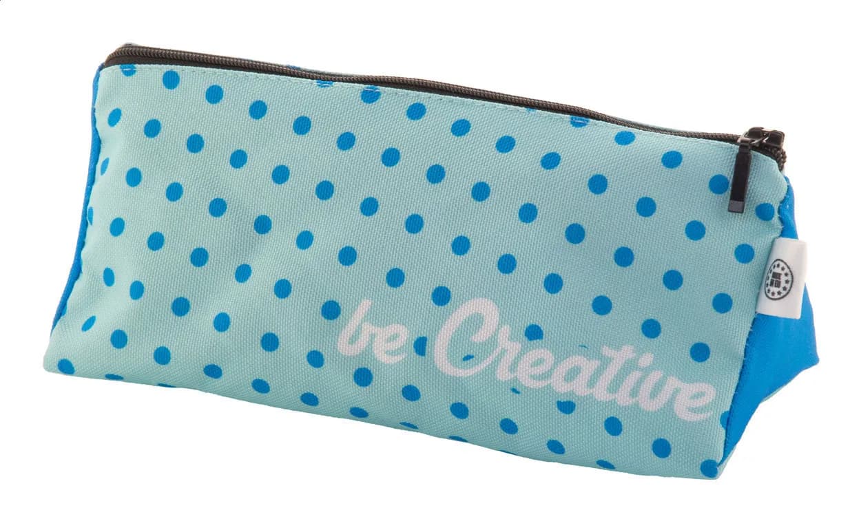 individuelle RPET Stiftetasche - Trippy - schwarz (-10)