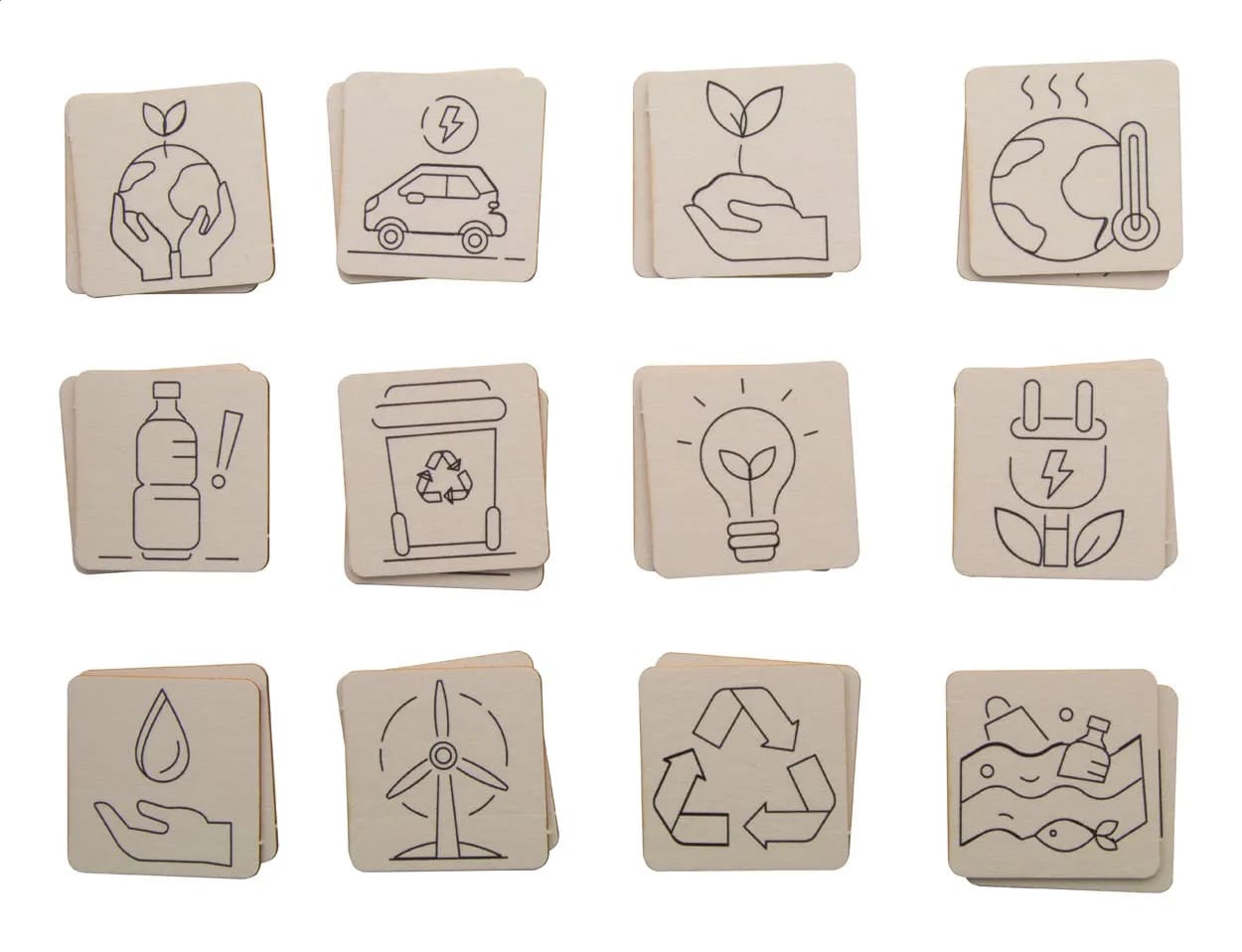 Memory-Spiel - Colormor - natur (-B)