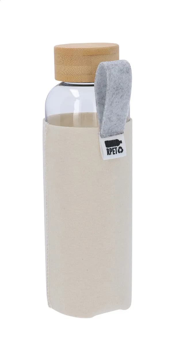 RPET Trinkflasche - CarryFelt RPET - weiß (-01)