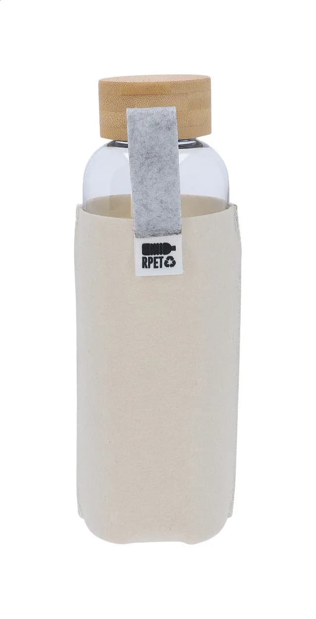 RPET Trinkflasche - CarryFelt RPET - weiß (-01)