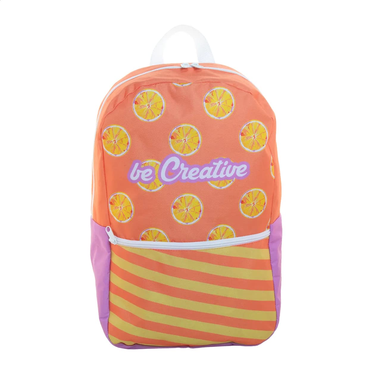 Individueller RPET-Rucksack - SuboBag Back - weiß (-01)