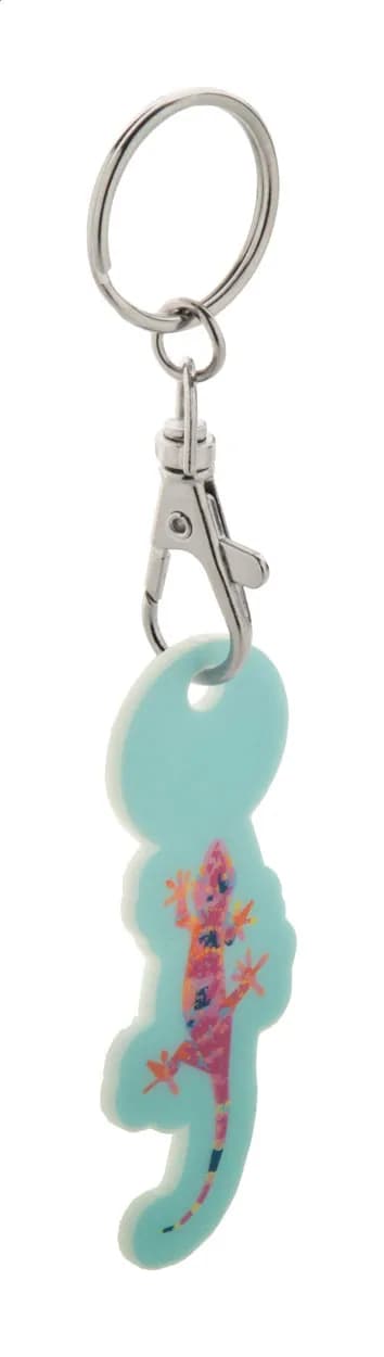 Einkaufswagen-Chip/Schlüsselanhänger - ColoShop Creative - weiß