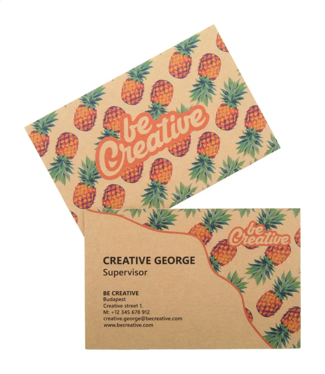 Individuelle Visitenkarten - Visicard Eco - natur