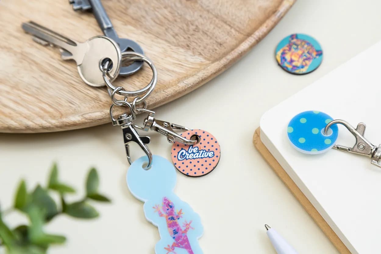 EKW-Chip/Schlüsselanhänger - ColoShop Eco - natur