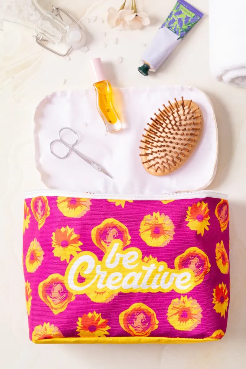 Individuelle Kosmetiktasche - CreaBeauty XL - weiß (-01)