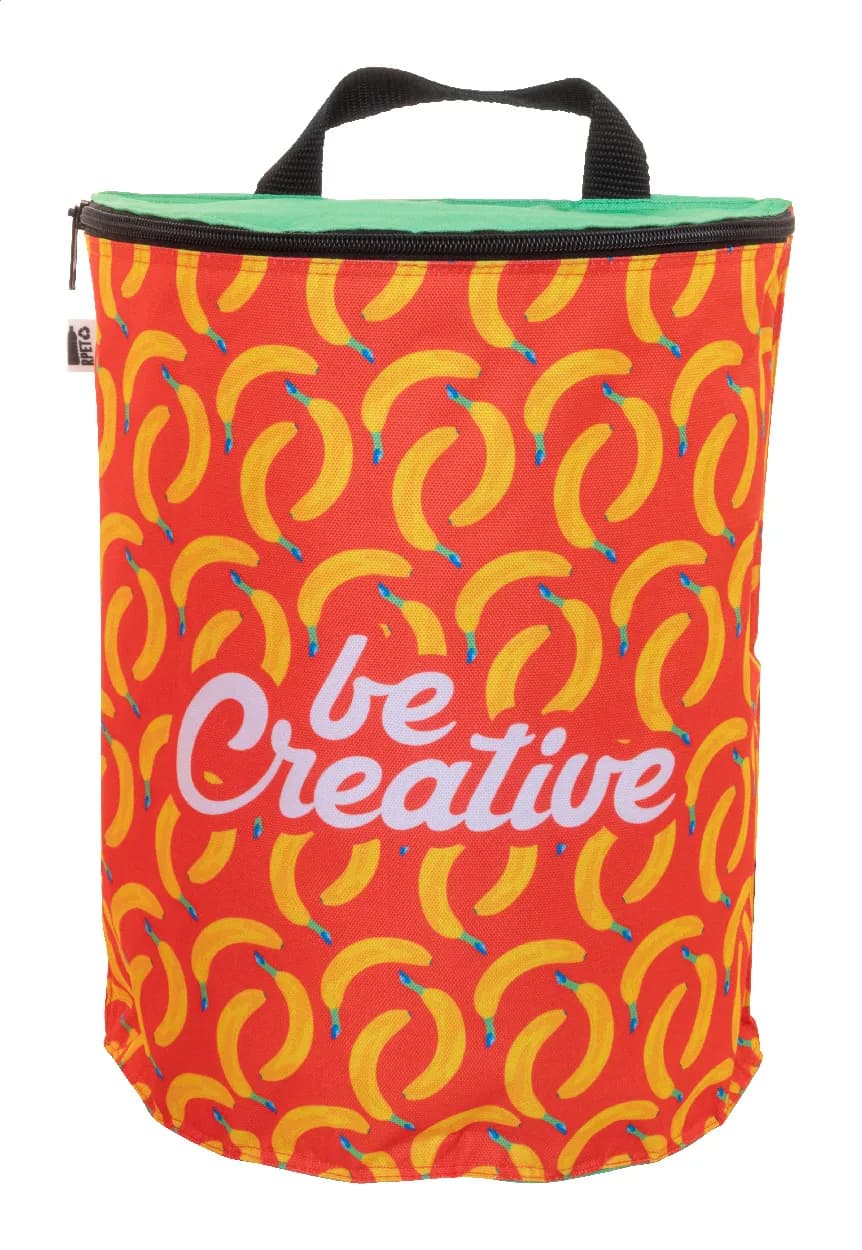 Individueller RPET Kühlrucksack - CreaCool Back - schwarz (-10)