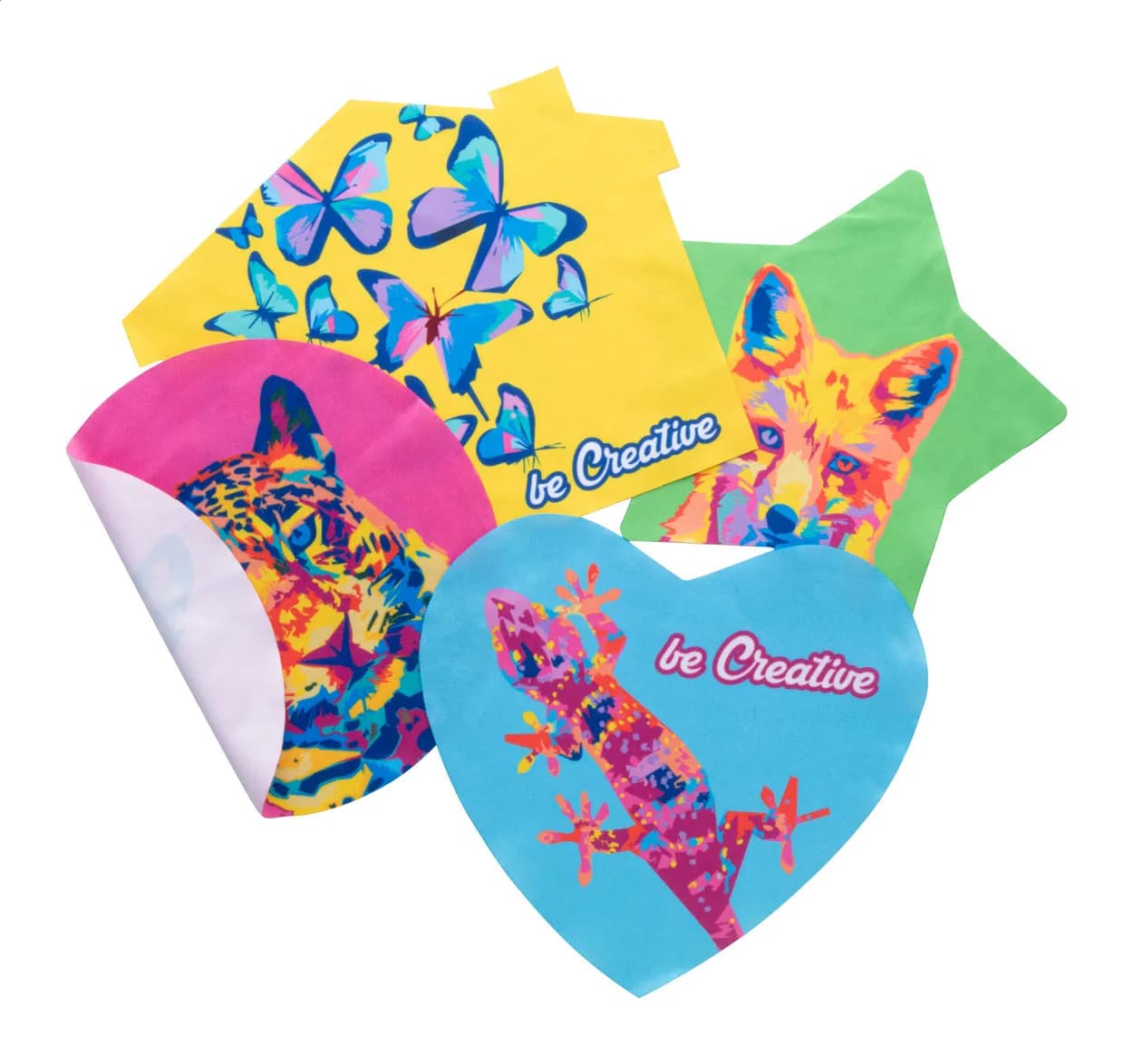 Individuelles Reinigungstuch - CreaClean RPET - weiß (-E)