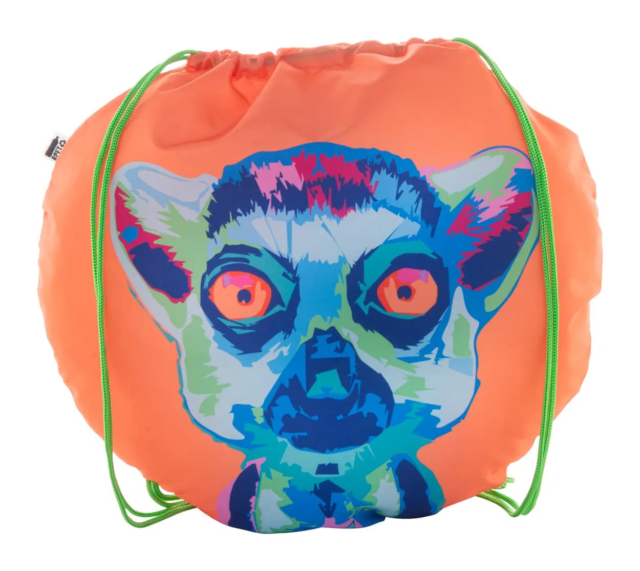 Individueller Turnbeutel - CreaDraw Circle - grün (-07)