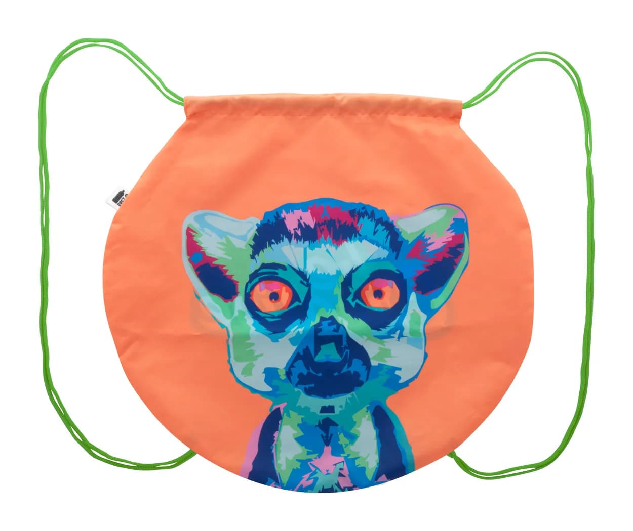 Individueller Turnbeutel - CreaDraw Circle - grün (-07)