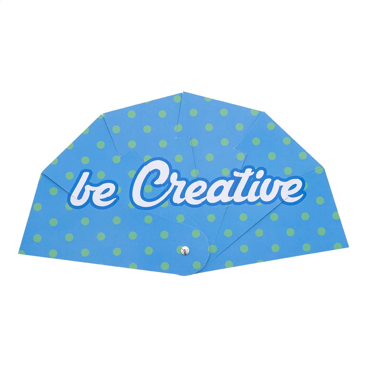 Indiviueller Handfächer - Folbreeze - weiß