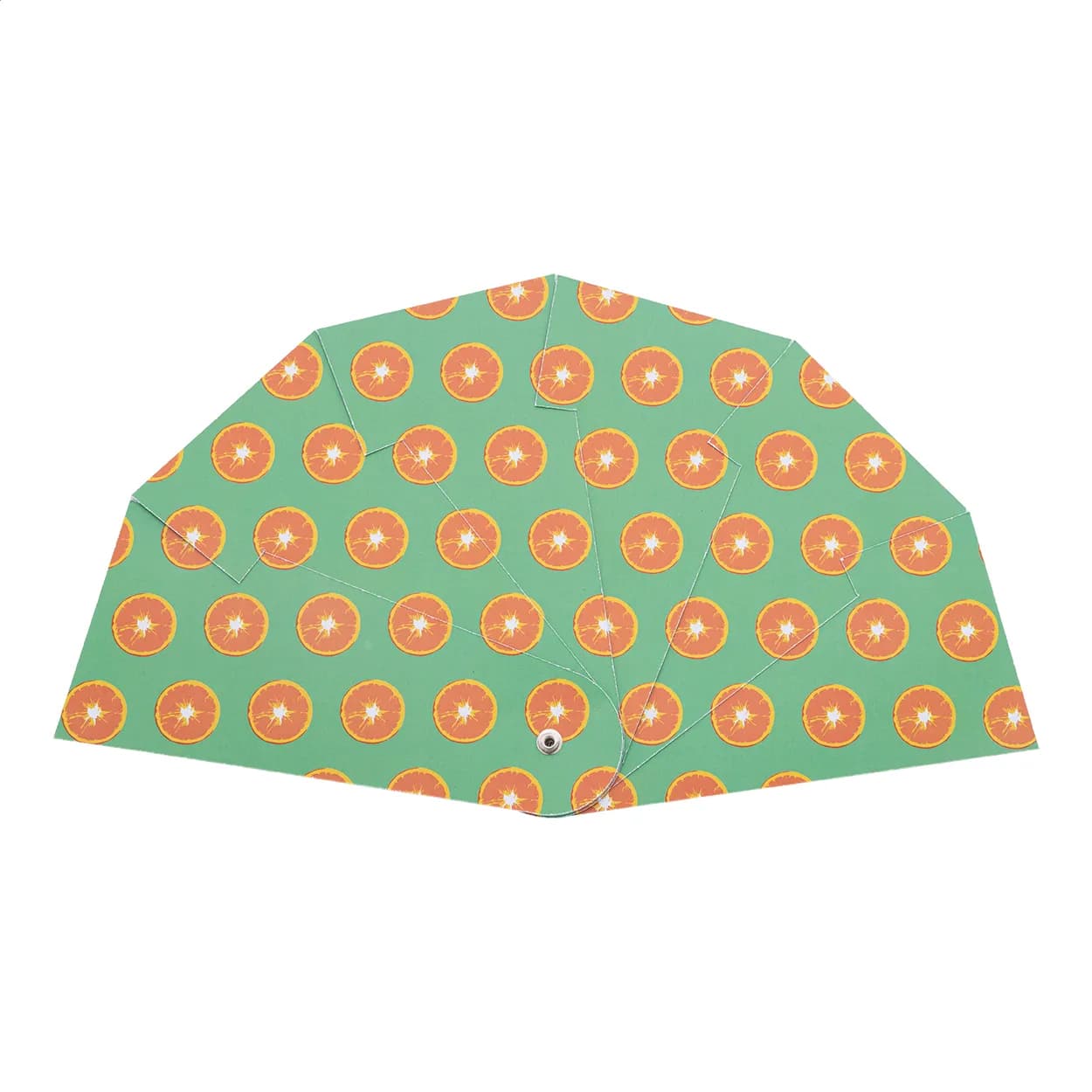 Indiviueller Handfächer - Folbreeze - weiß