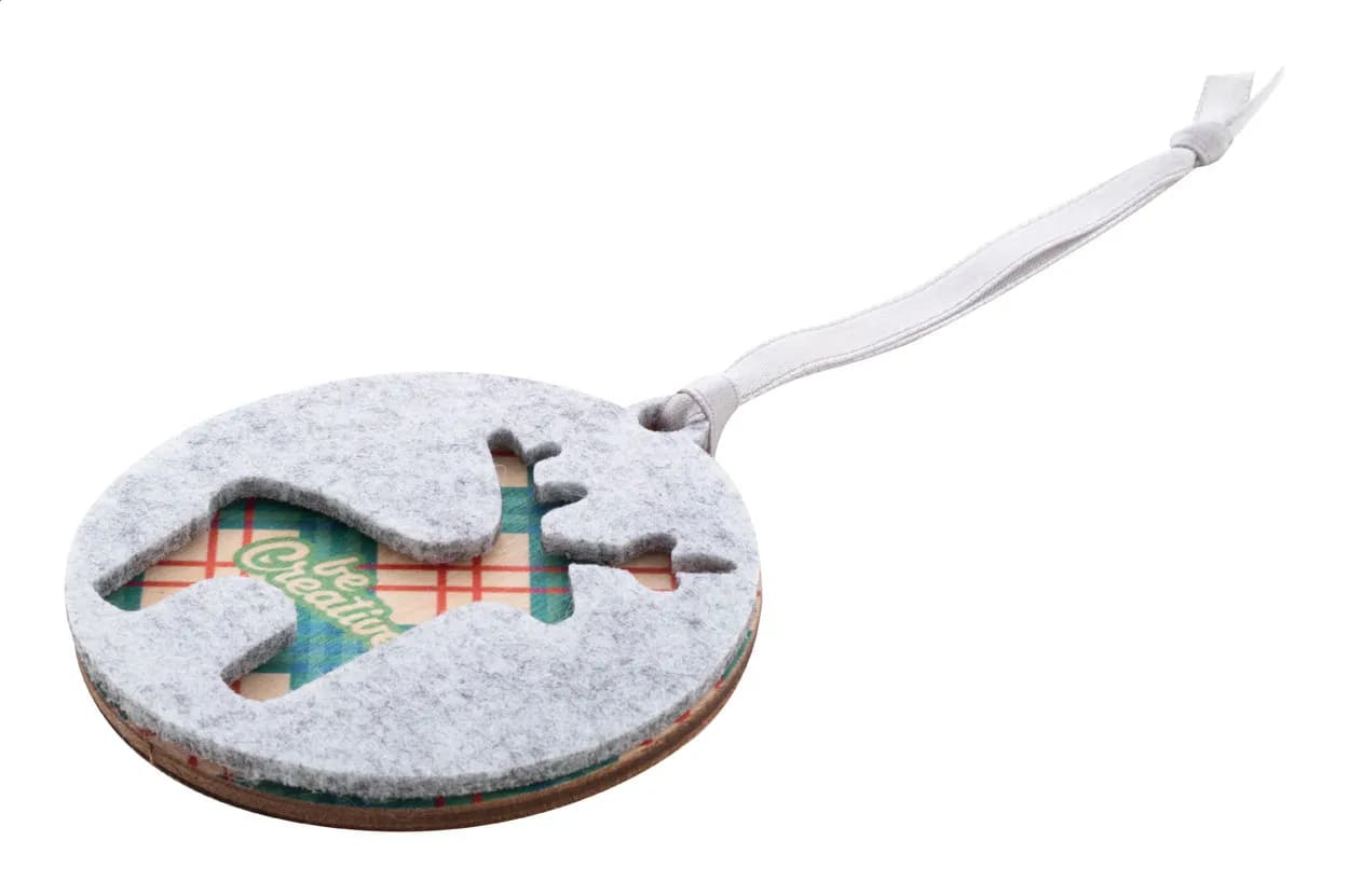 Weihnachtsbaumanhänger, Weihnachtsbaum - CreaFelt Tree - grau (-D)