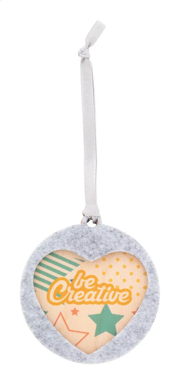 Weihnachtsbaumanhänger, Weihnachtsbaum - CreaFelt Tree - grau (-E)