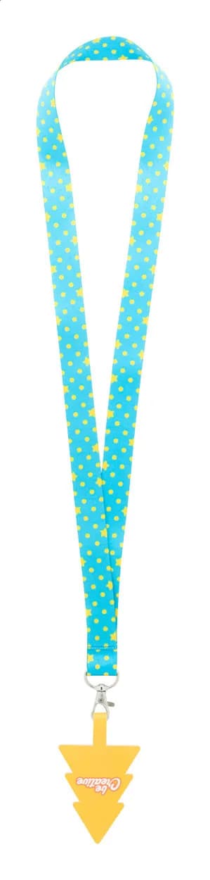 Individuelles Handyhalter-Lanyard - Subyard Mobile Xmas - weiß