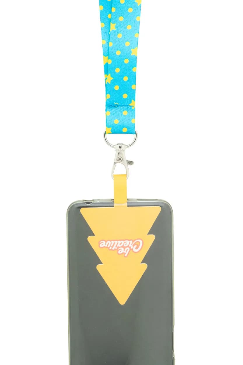 Individuelles Handyhalter-Lanyard - Subyard Mobile Xmas - weiß