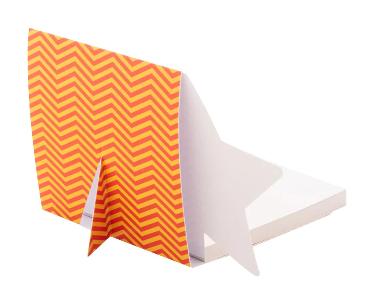 Individueller Haftnotizblock, Weihnachtsbaum - CreaStick Xmas - weiß (-B)