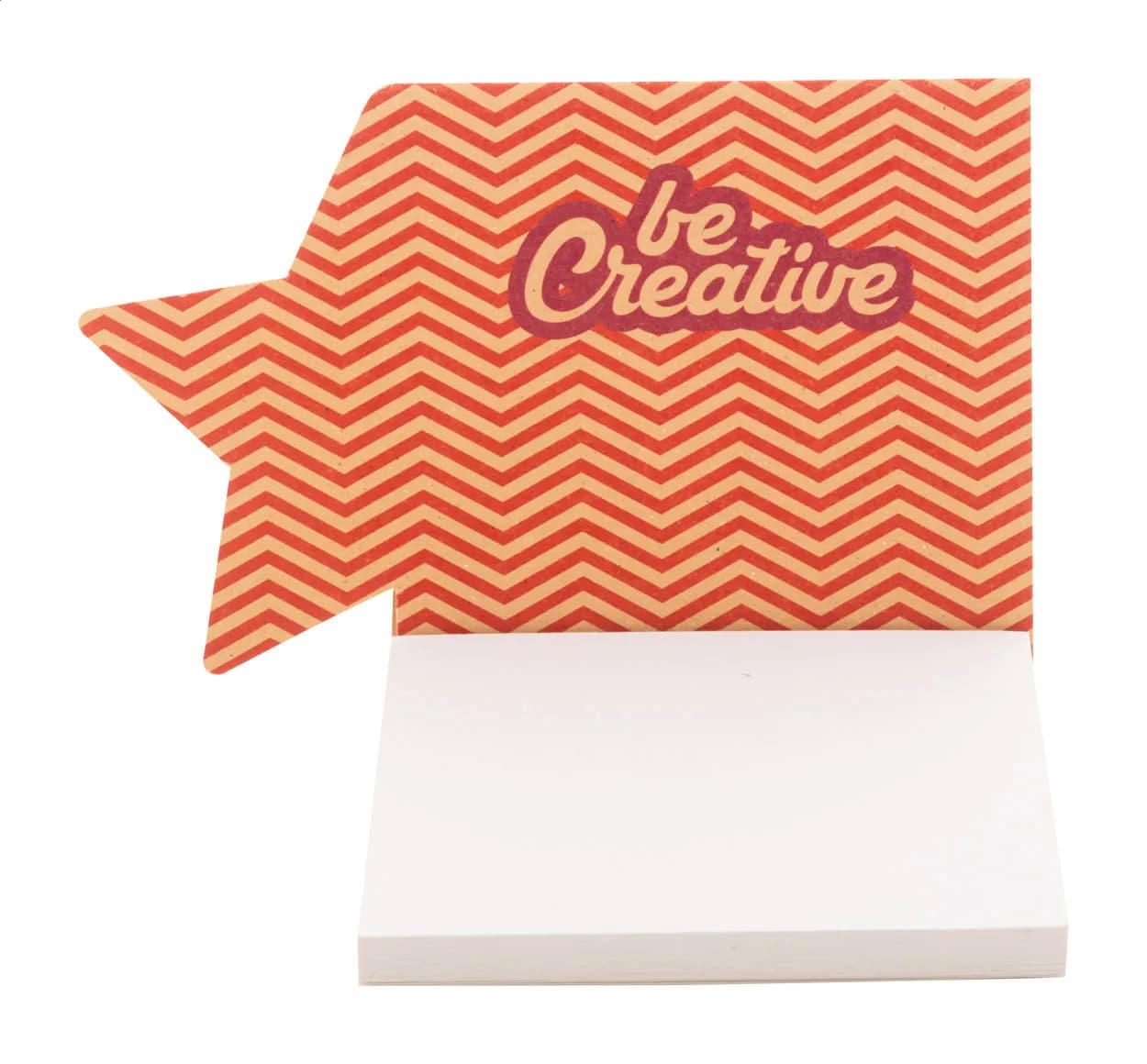 Individueller Haftnotizblock, Weihnachtsbaum - CreaStick Xmas Eco - natur (-B)