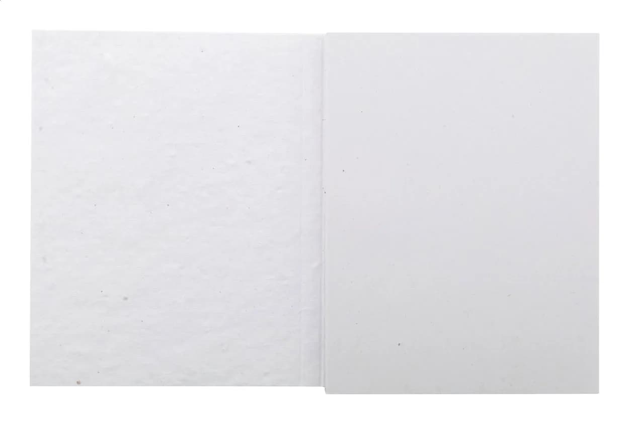Individueller Haftnotizblock - CreaStick Seed Note L - weiß