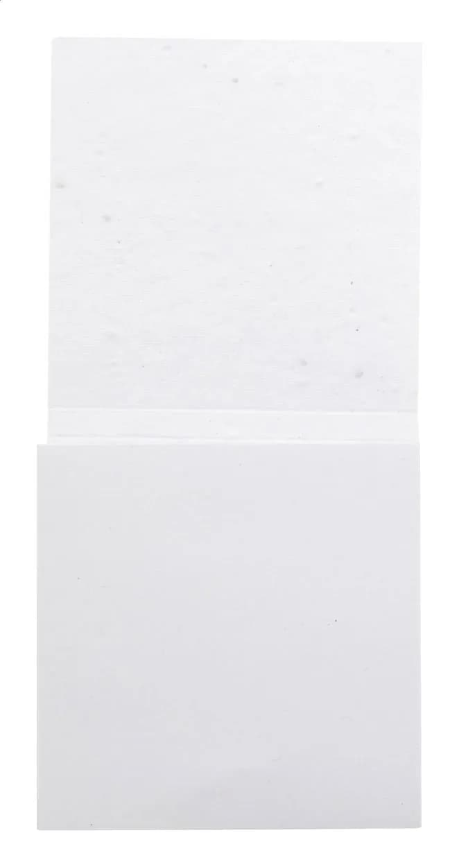 Individueller Haftnotizblock - CreaStick Seed Note M - weiß