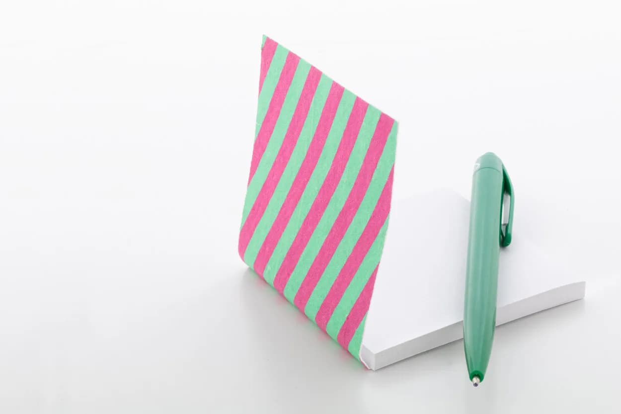 Individueller Haftnotizblock - CreaStick Seed Note M - weiß