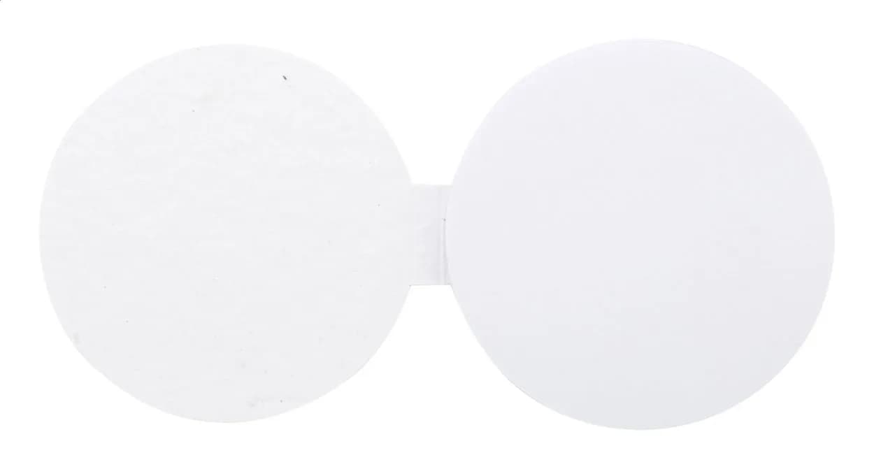 Individueller Haftnotizblock - CreaStick Seed Circle - weiß