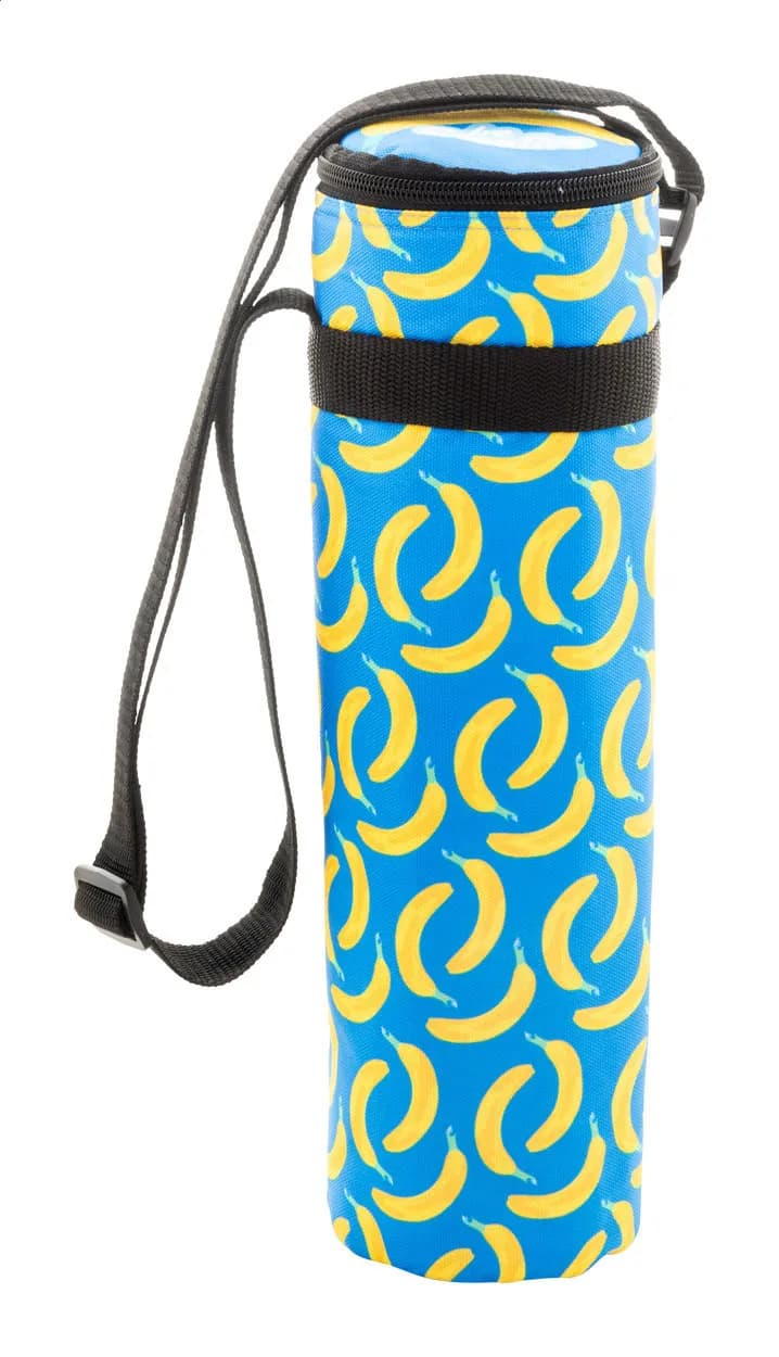 custom bottle cooler bag - CreaCool Aqua - schwarz (-10)