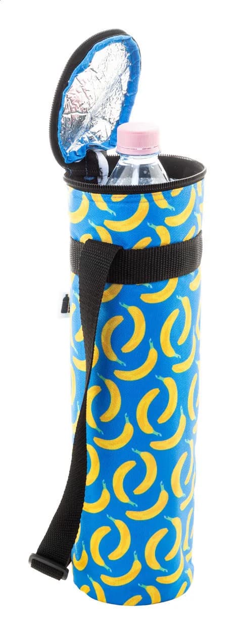 custom bottle cooler bag - CreaCool Aqua - schwarz (-10)