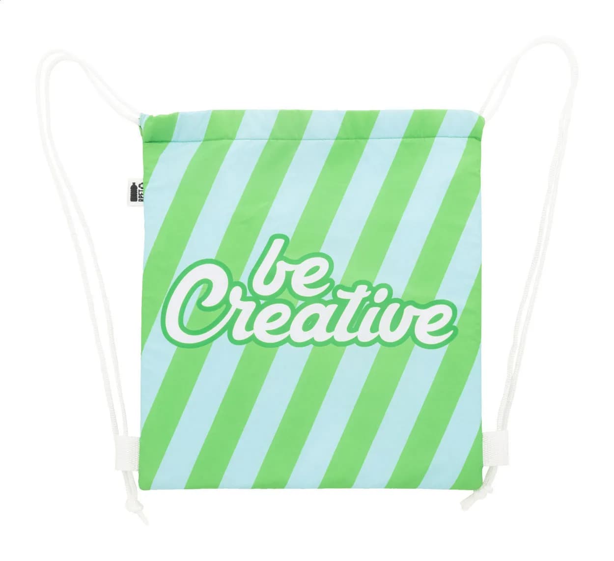 Individuell bedruckbare Kühl-Kordelzugtasche für Kinder - CreaCool Draw Kids - weiß (-01)