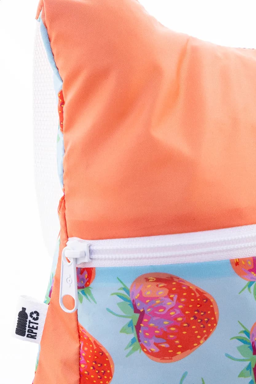 Individueller faltbarer RPET-Rucksack - SuboBag Folback - weiß (-01)