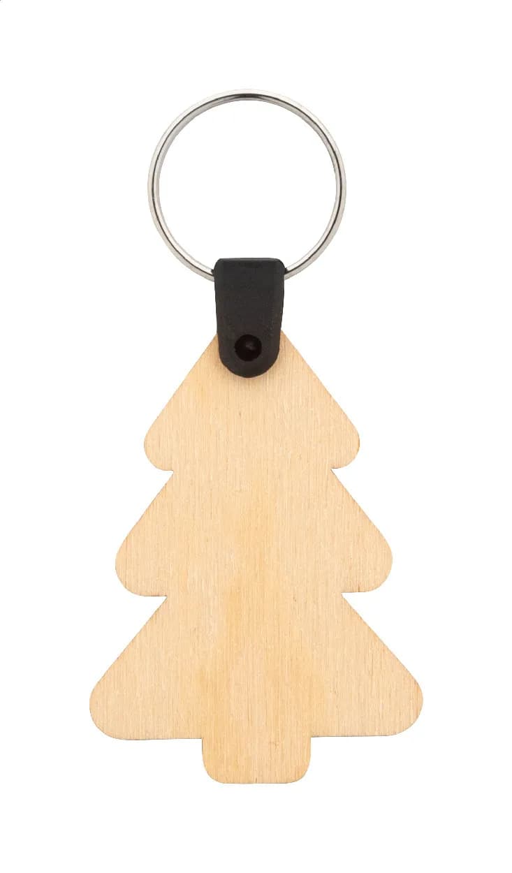 Schlüsselanhänger Weihnachten, Weihnachtsbaum - Fjerny Creative - natur (-A)