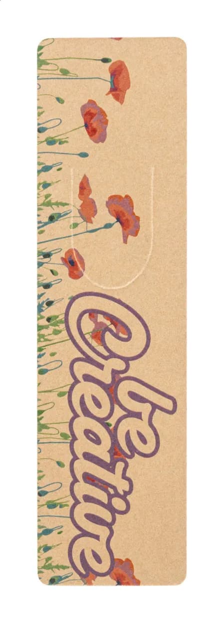 Individuelles Lesezeichen aus Papier - Bamler Eco - natur
