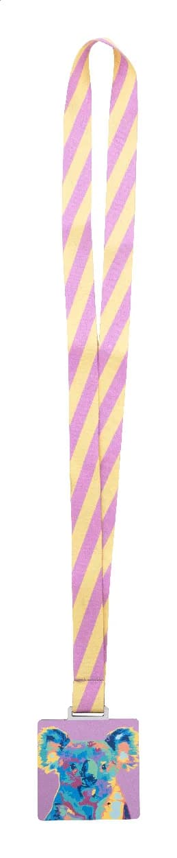 Individuelle Medaille - Subdal Shine Square - weiß