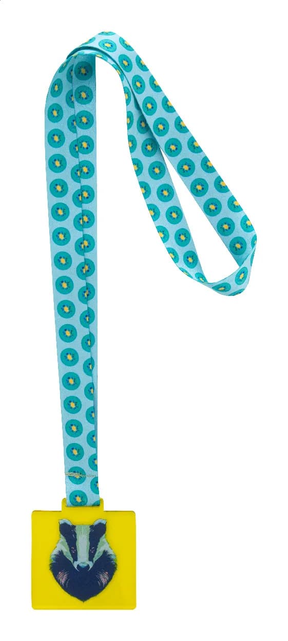 Individuelle Medaille - Subdal Colour Square - gelb/transparent (-02T)