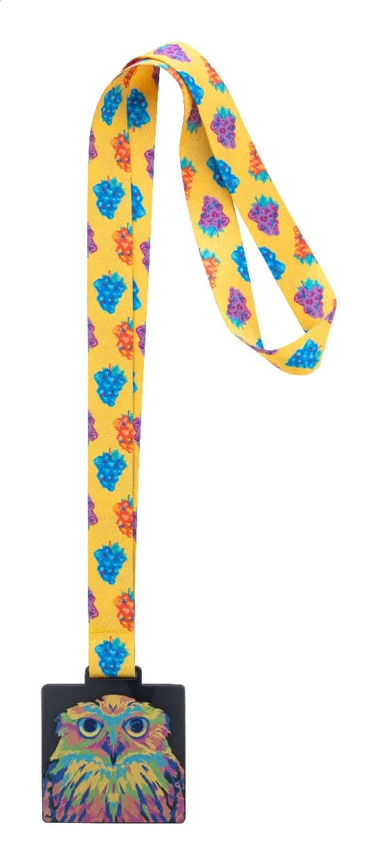 Individuelle Medaille - Subdal Colour Square - schwarz/transparent (-10T)