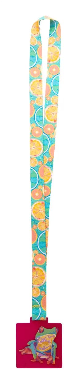 Individuelle Medaille - Subdal Colour Square - pink/transparent (-25T)