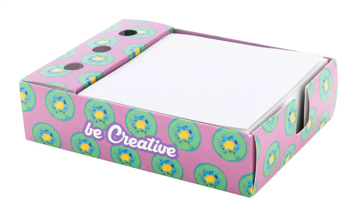 Zettelspender mit Stiftehalter - Nolty - weiß