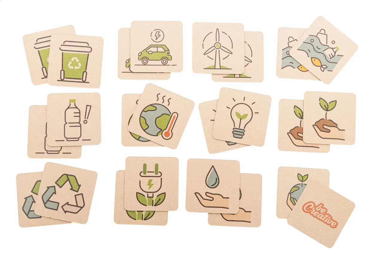 Individuelles Memory-Spiel - Minimor Eco - natur (-C)