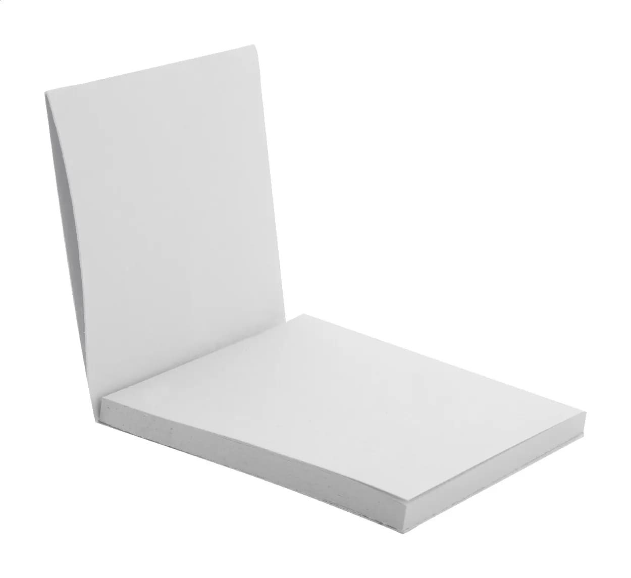 Individueller Haftnotizblock - CreaStick Sign - weiß