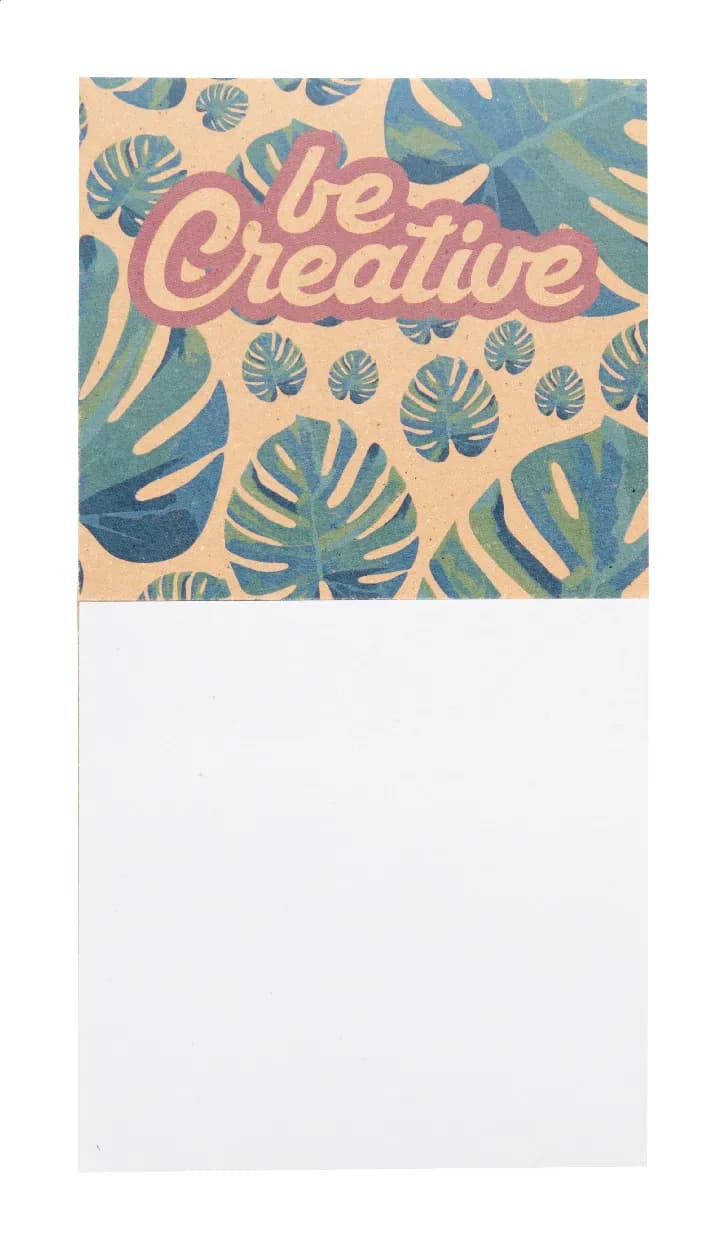 Individueller Haftnotizblock - CreaStick Sign Eco - natur