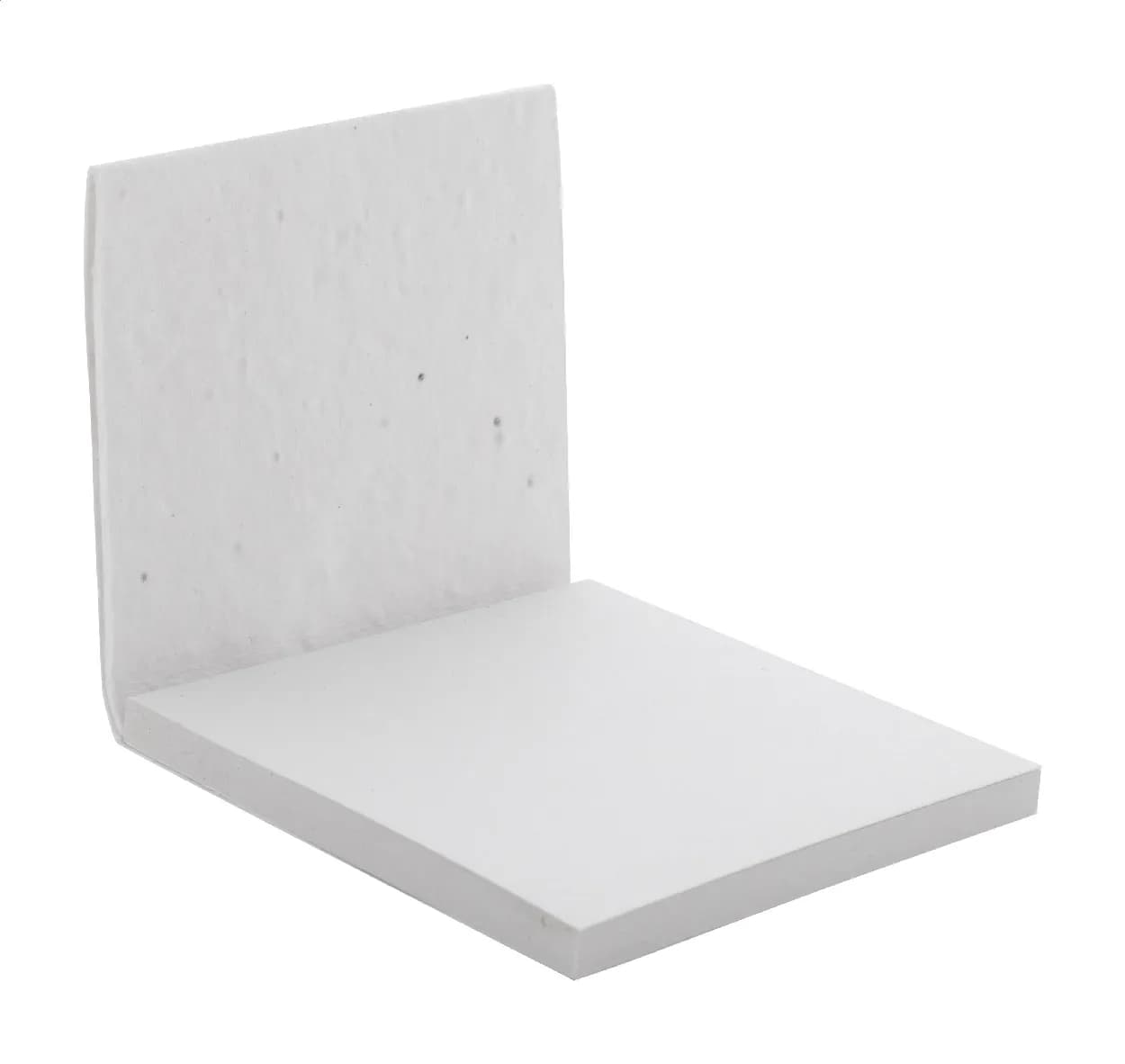 Individueller Haftnotizblock - CreaStick Seed Sign - weiß