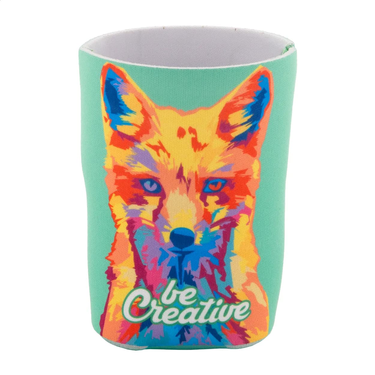 RPET Dosenkühler - PrintCan - weiß