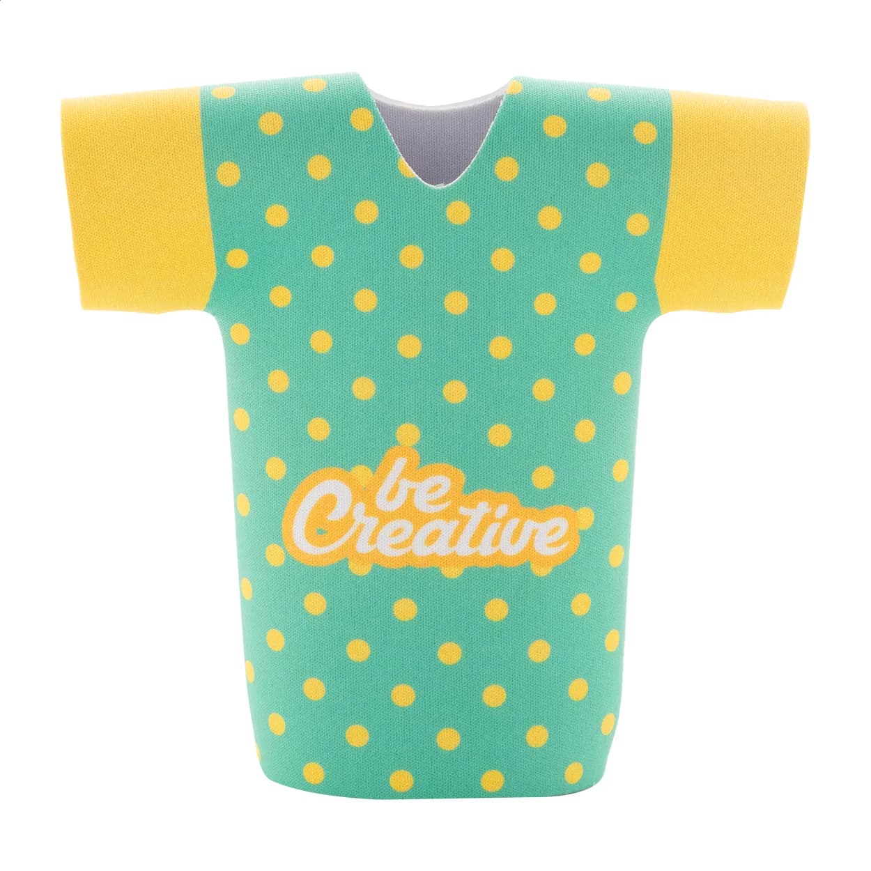 Bierflaschenkühler aus RPET - PrintBeer - weiß