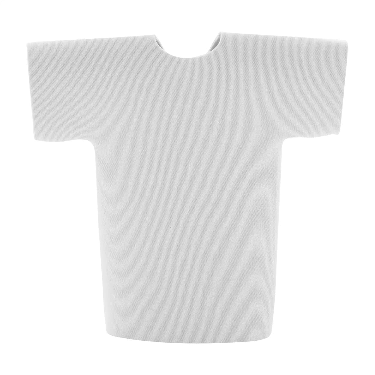 Bierflaschenkühler aus RPET - PrintBeer - weiß